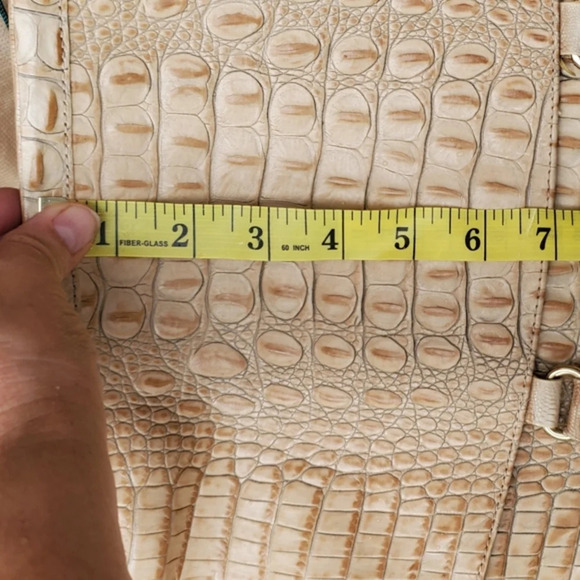 Brahmin croc vintage satchel bag - Picture 13 of 16